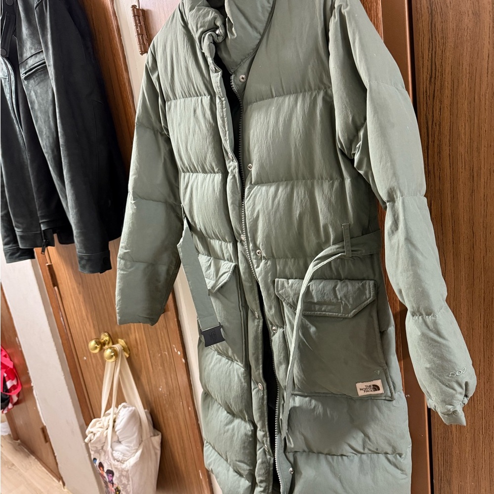 The North Face Green Puffer Jacket